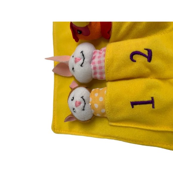 Do Re Me and You Zoo Animals Plush Toy Cat Dog Bunny Mouse Duck Horse Cow Rooste - Picture 2 of 7